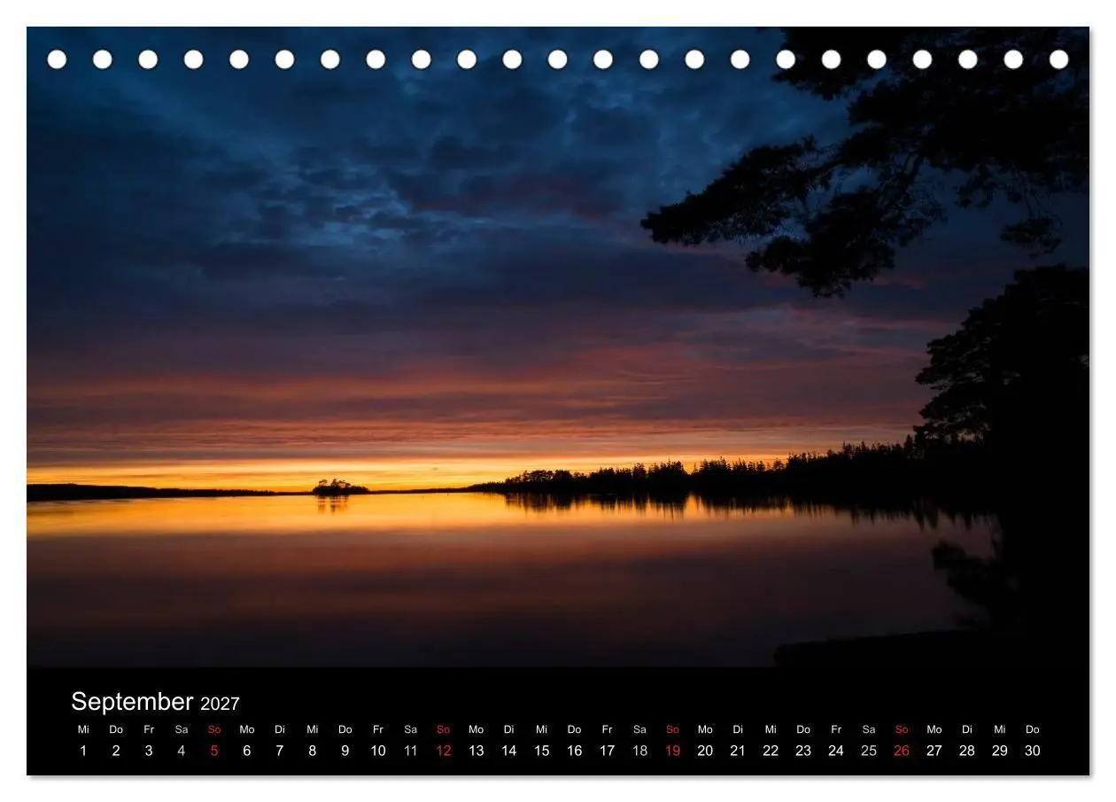 Bild: 9783569941656 | Schweden im Wechsel der Jahreszeiten (Tischkalender 2027 DIN A5...