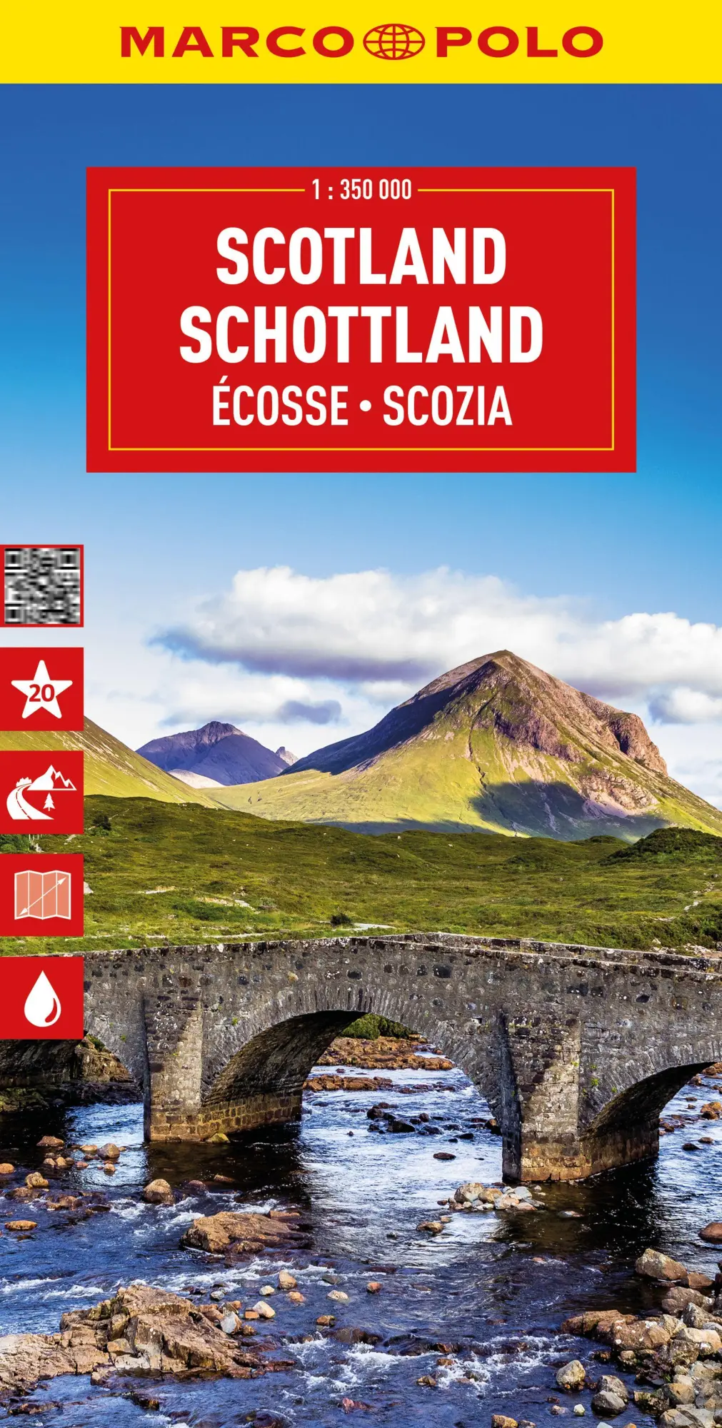 Cover: 9783575021656 | MARCO POLO Reisekarte Schottland 1:350.000 | (Land-)Karte | Deutsch