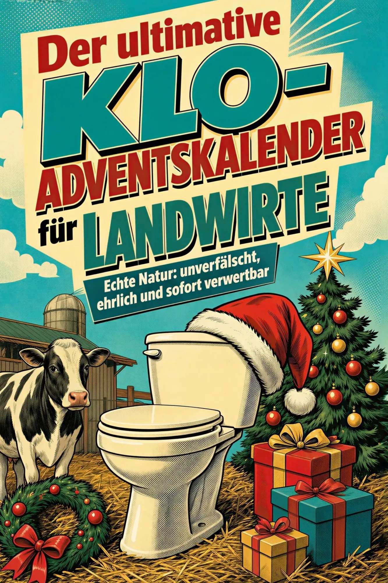 Cover: 9783696111656 | Der ultimative Klo-Adventskalender für Landwirte | Sofia Frank | Buch