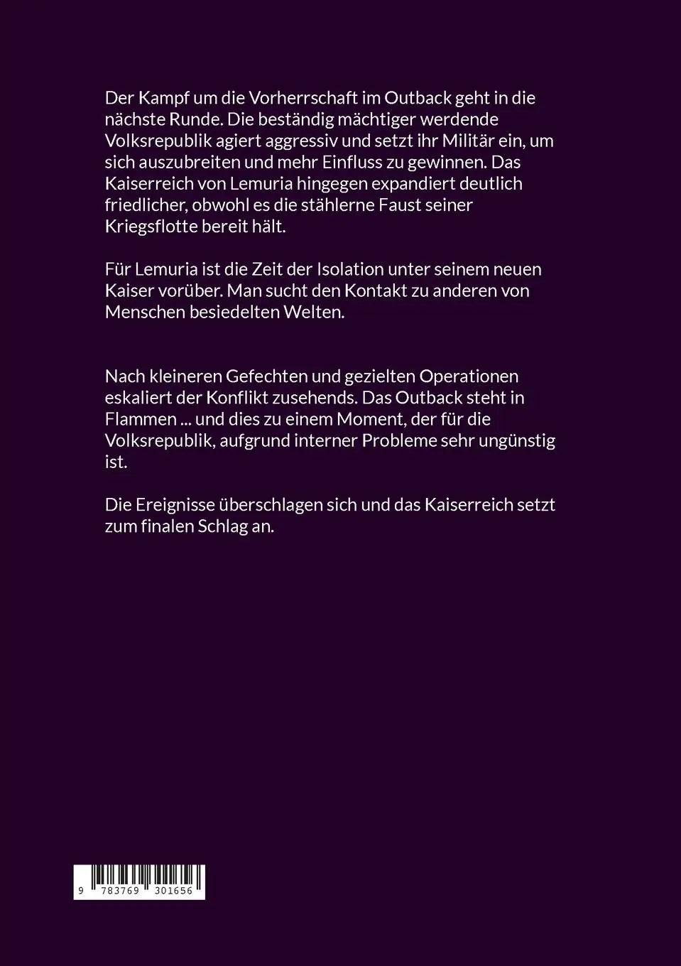 Rückseite: 9783769301656 | SPQR Outback | Waffengang | Olaf Thumann | Taschenbuch | Spqr Outback