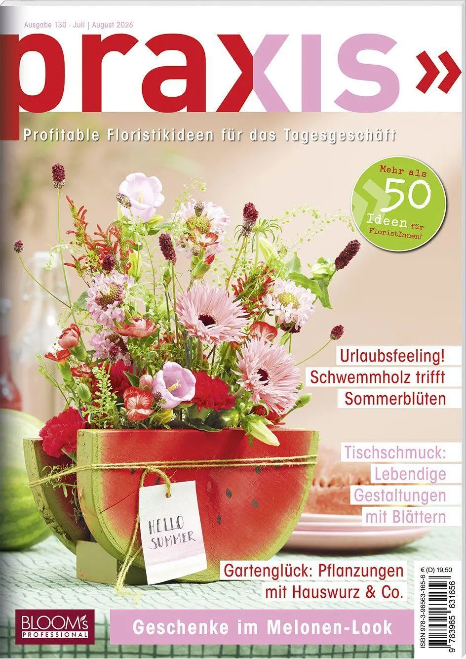Cover: 9783965631656 | PRAXIS Nr. 130 | Profitable Floristikideen für das Tagesgeschäft