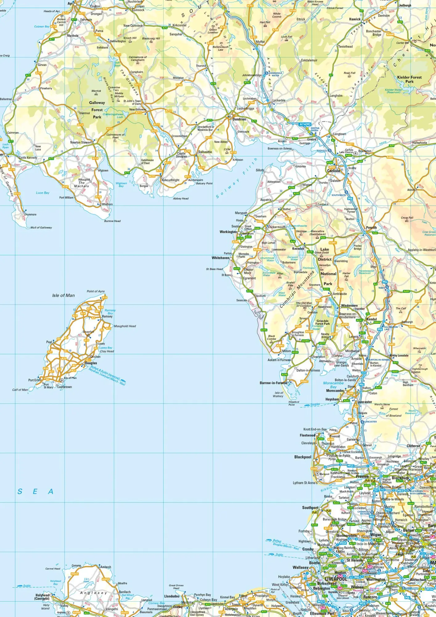 Bild: 9780008581756 | Great Britain A-Z Road Map | A-Z Maps | (Land-)Karte | Karte/Landkarte