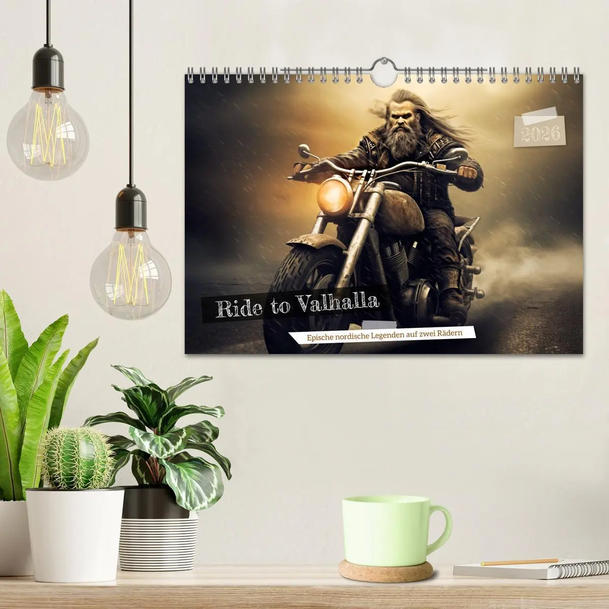 Bild: 9783457371756 | Ride to Valhalla (Wandkalender 2026 DIN A4 quer), CALVENDO...