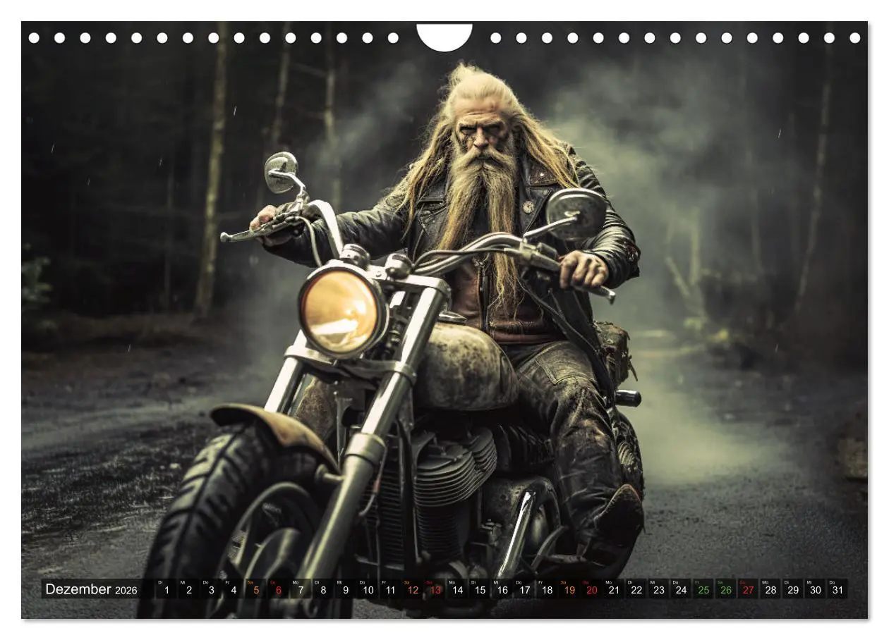 Bild: 9783457371756 | Ride to Valhalla (Wandkalender 2026 DIN A4 quer), CALVENDO...