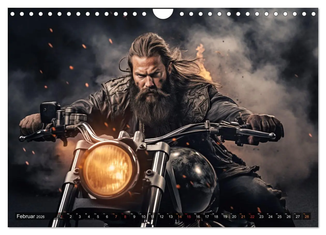 Bild: 9783457371756 | Ride to Valhalla (Wandkalender 2026 DIN A4 quer), CALVENDO...