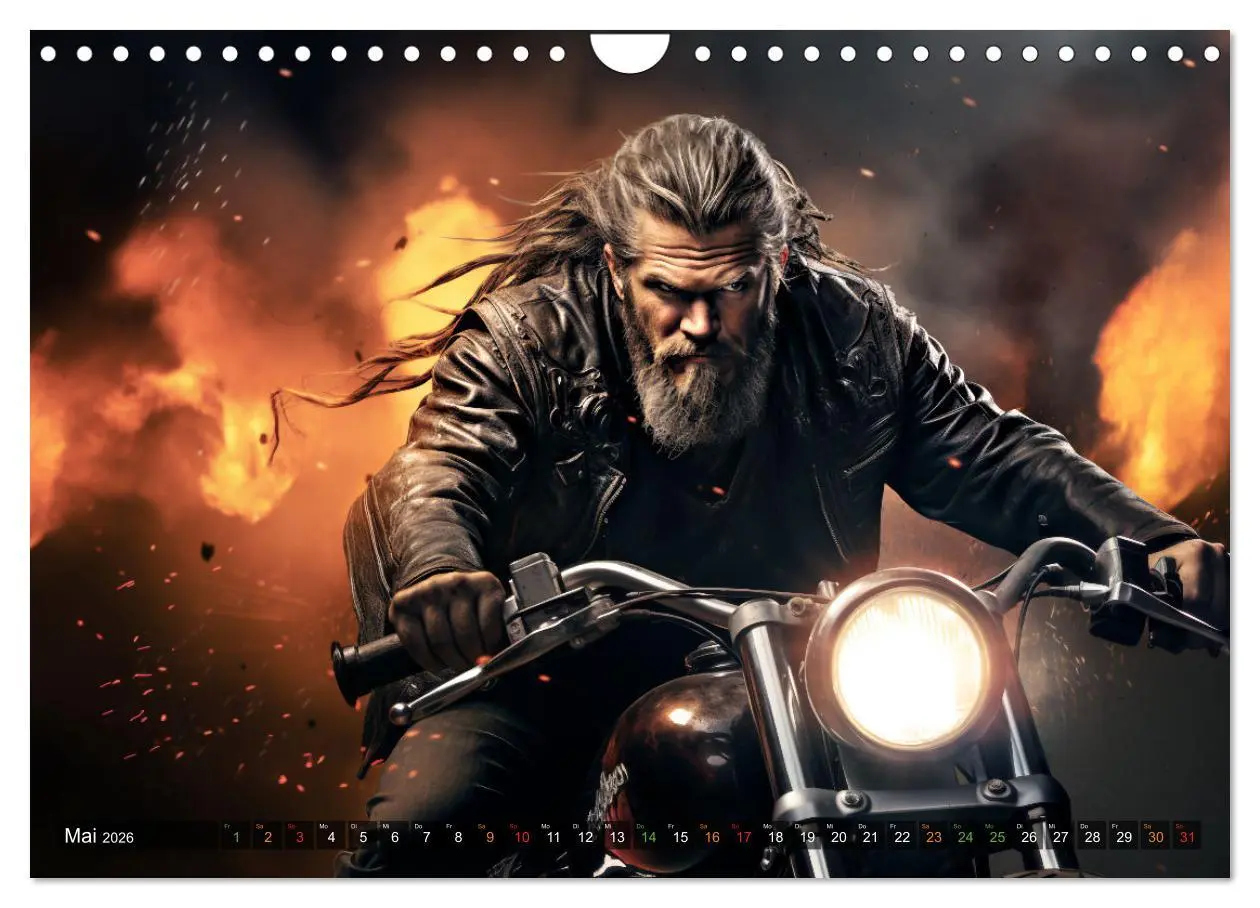 Bild: 9783457371756 | Ride to Valhalla (Wandkalender 2026 DIN A4 quer), CALVENDO...
