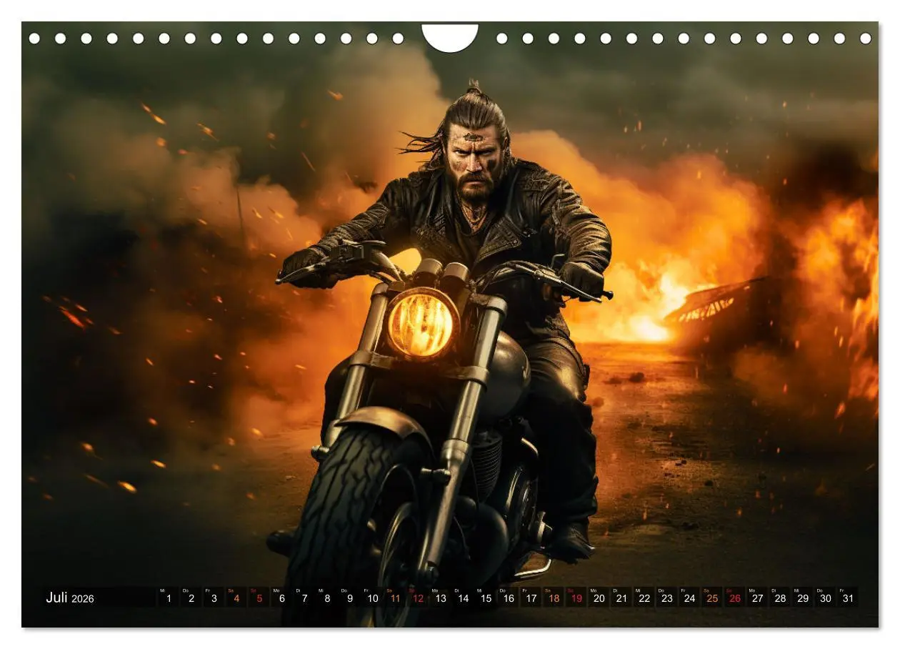 Bild: 9783457371756 | Ride to Valhalla (Wandkalender 2026 DIN A4 quer), CALVENDO...