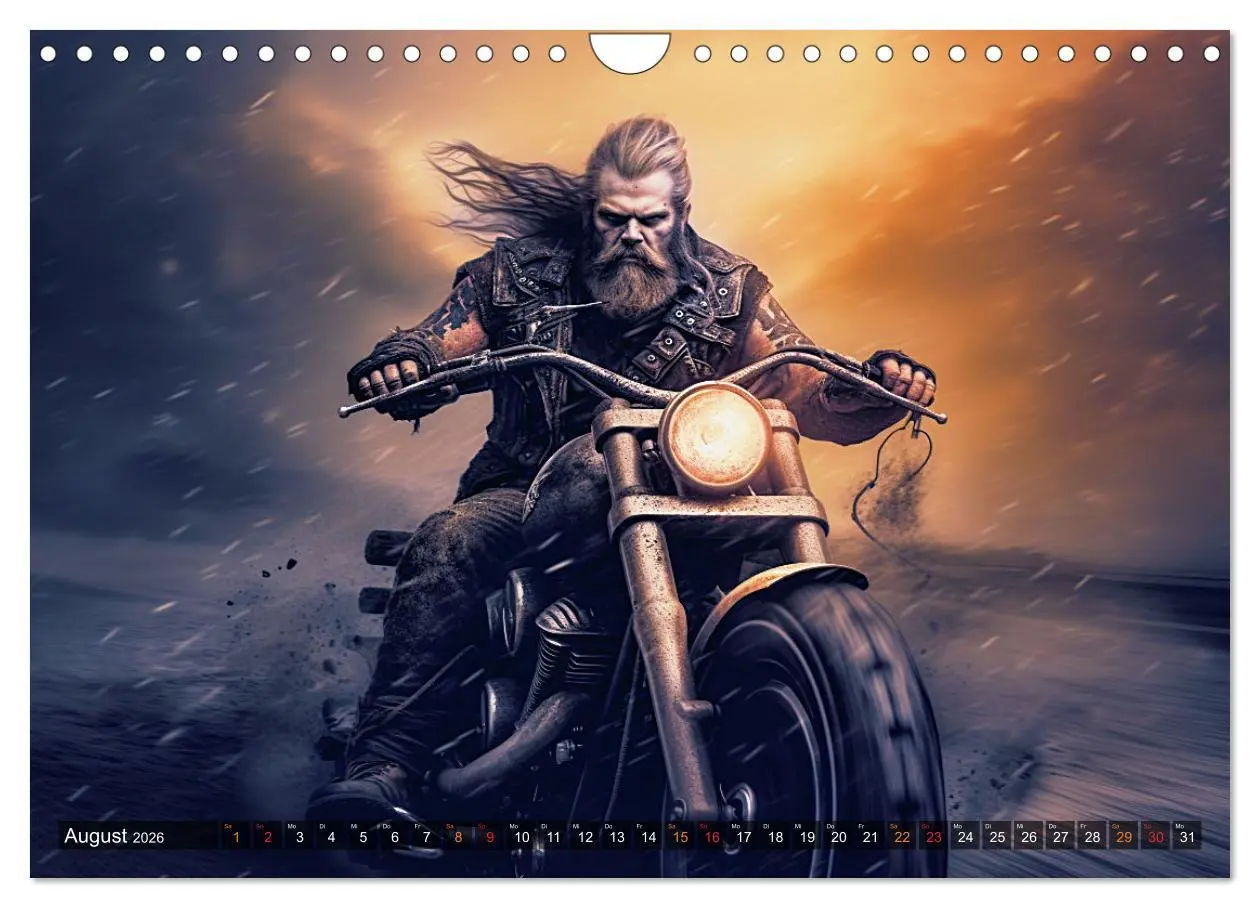 Bild: 9783457371756 | Ride to Valhalla (Wandkalender 2026 DIN A4 quer), CALVENDO...