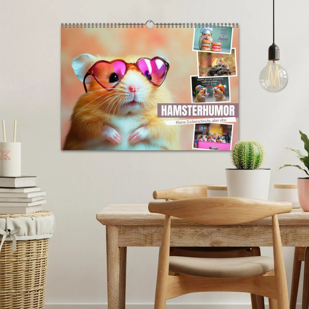Bild: 9783457991756 | Hamsterhumor - Kleine Zuckerschnute, aber oho (Wandkalender 2026...