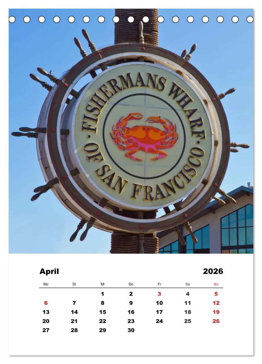Bild: 9783516461756 | SAN FRANCISCO im Sommer (Tischkalender 2026 DIN A5 hoch), CALVENDO...