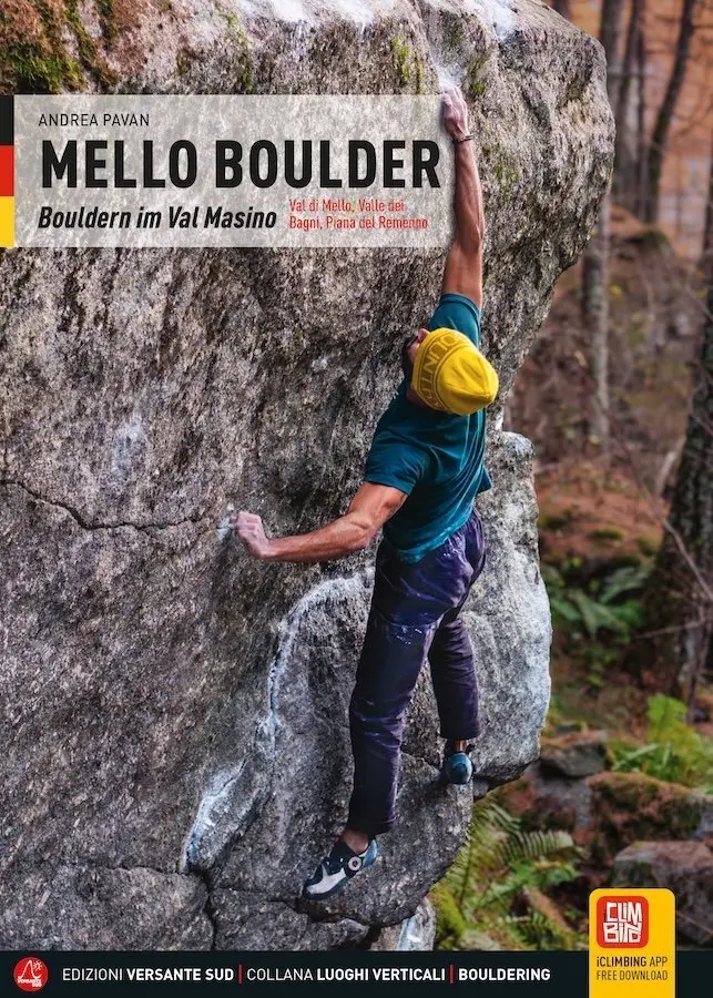 Cover: 9788855471756 | Mello Boulder | Bouldern im Val Massino | Andrea Pavan | Taschenbuch