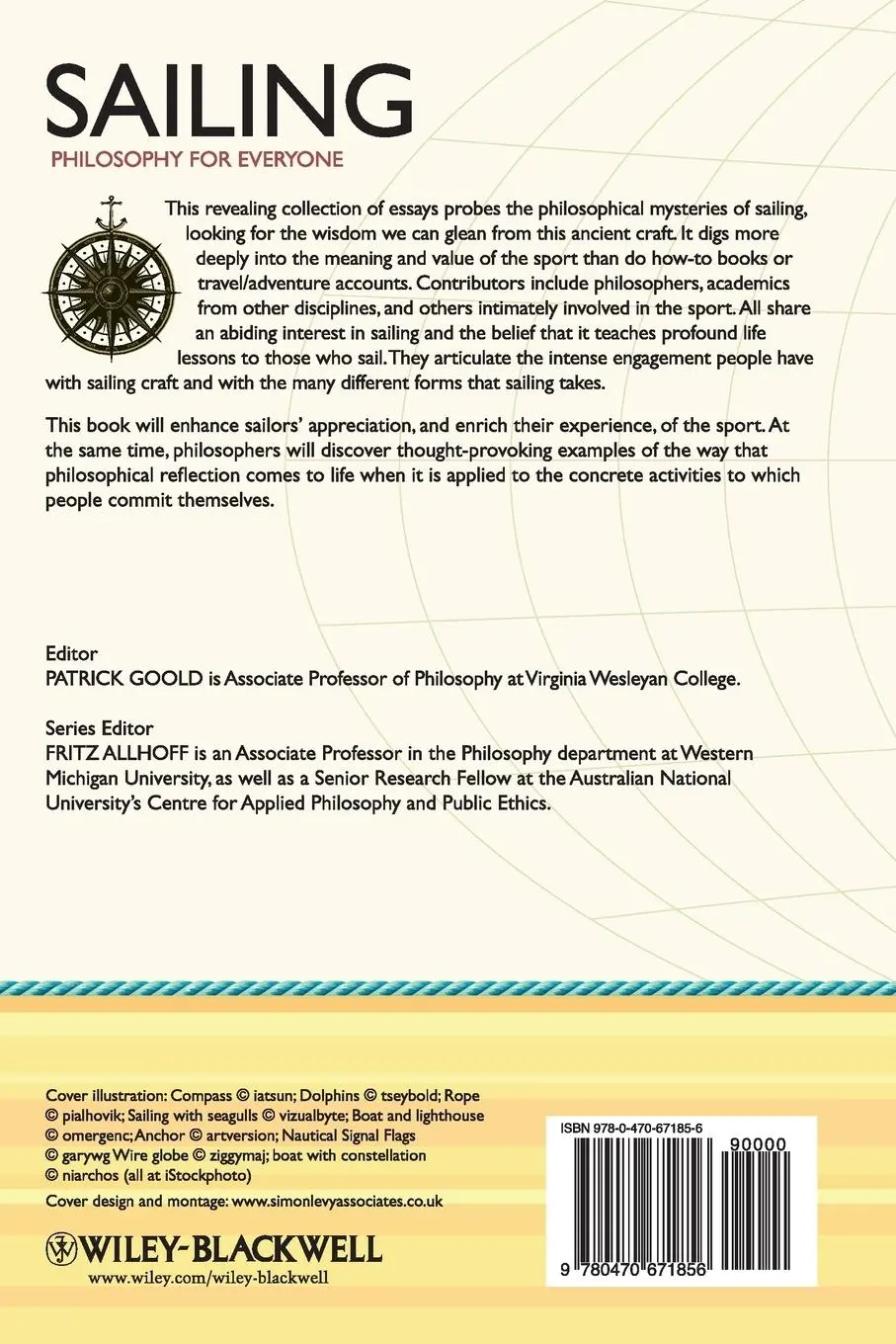 Rückseite: 9780470671856 | Sailing - Philosophy for Everyone | Catching the Drift of Why We Sail