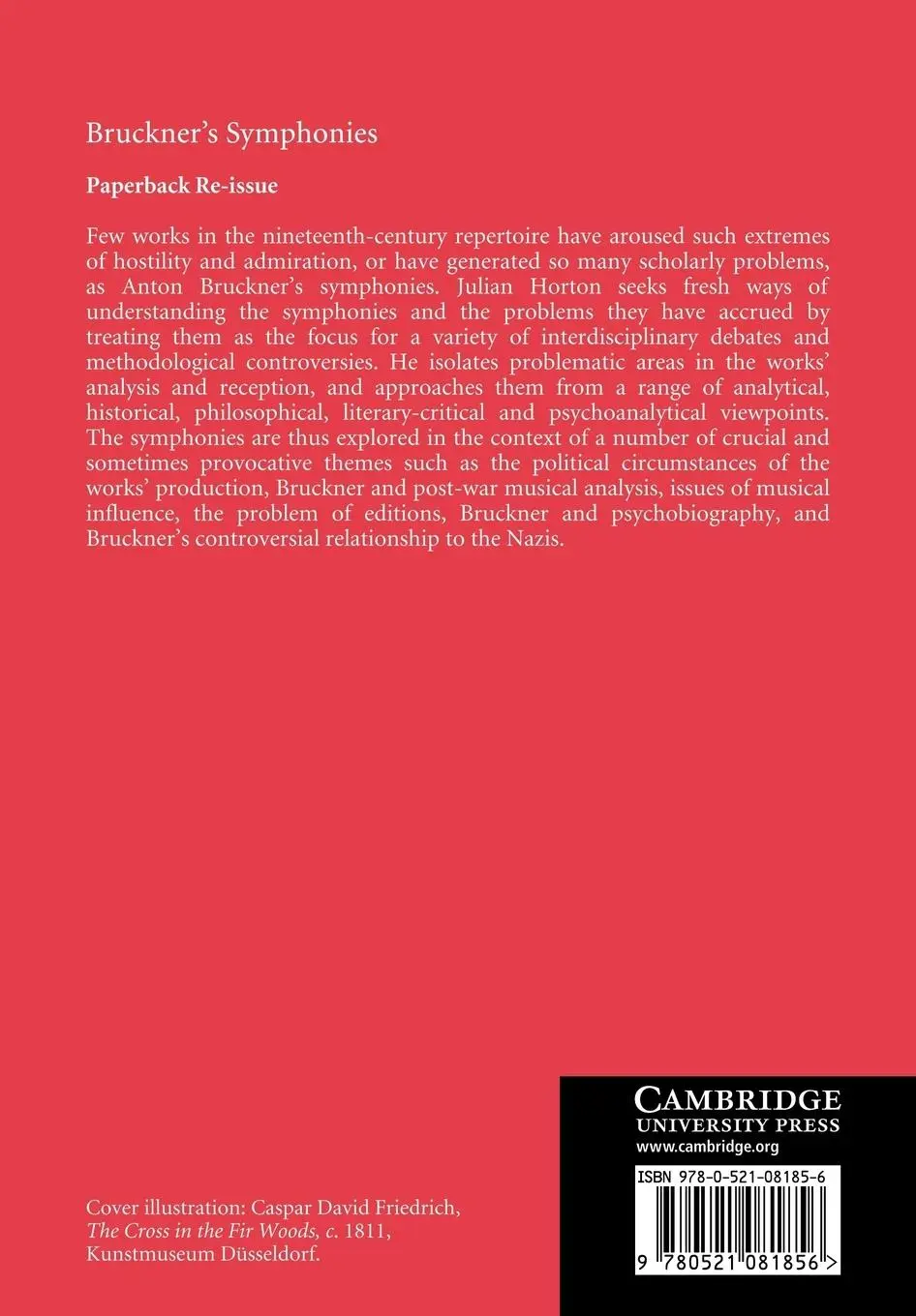 Rückseite: 9780521081856 | Bruckner's Symphonies | Analysis, Reception and Cultural Politics