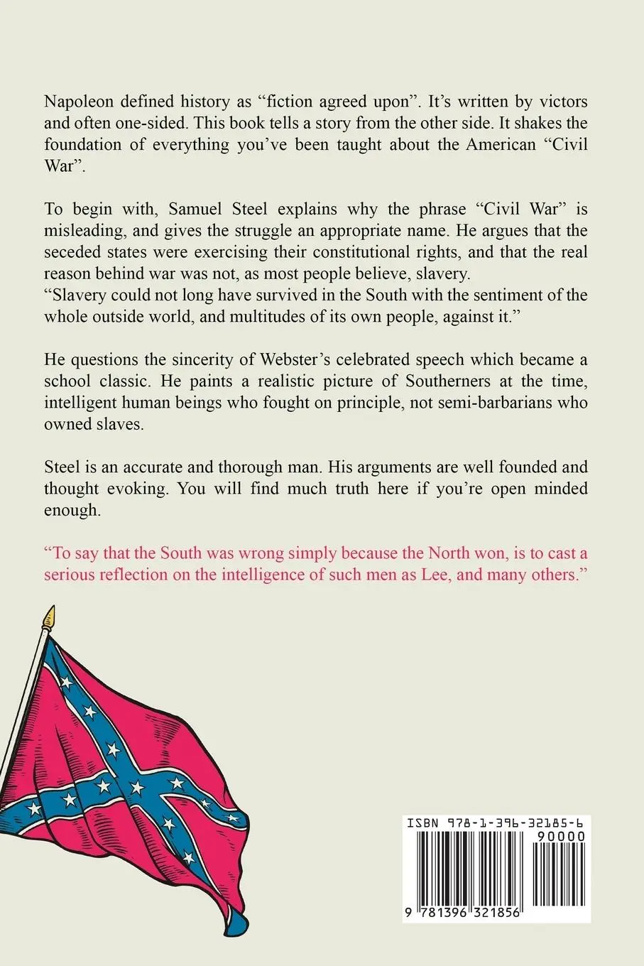 Rückseite: 9781396321856 | The South Was Right | Samuel Augustus Steel | Taschenbuch | Englisch