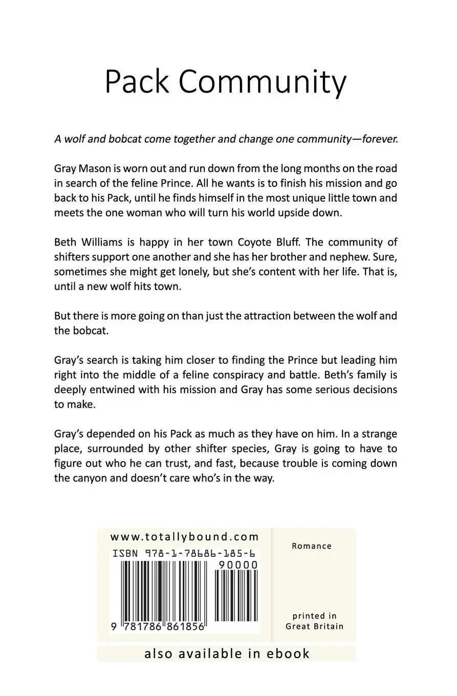 Rückseite: 9781786861856 | Pack Community | Crissy Smith | Taschenbuch | Were Chronicles | 2017
