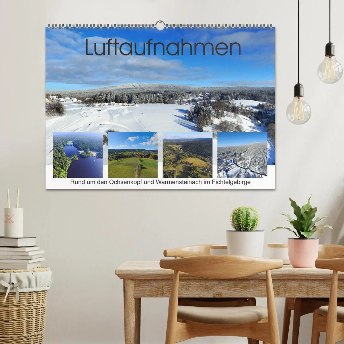 Bild: 9783457811856 | Luftaufnahmen rund um den Ochsenkopf (Wandkalender 2026 DIN A2...