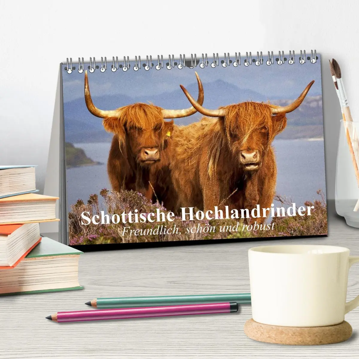 Bild: 9783457981856 | Schottische Hochlandrinder. Freundlich, schön und robust...