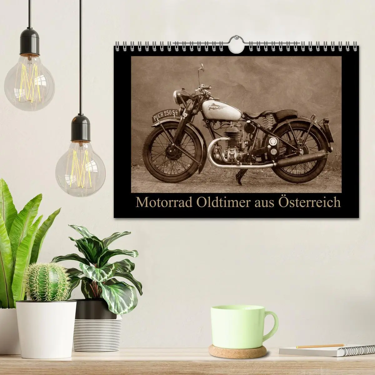 Bild: 9783516141856 | Motorrad Oldtimer aus Österreich (Wandkalender 2026 DIN A4 quer),...