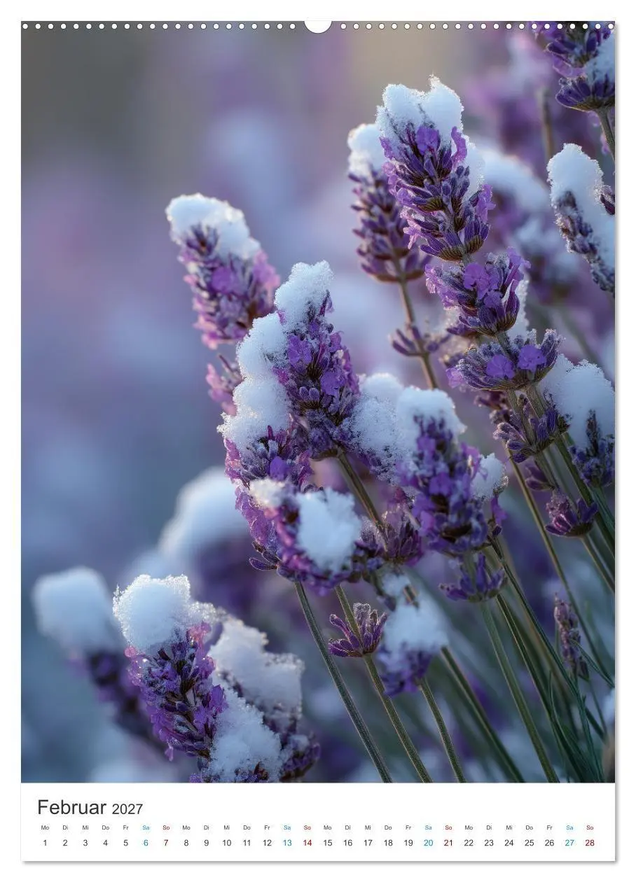 Bild: 9783516761856 | Der Sommer blüht violett (Wandkalender 2027 DIN A2 hoch), CALVENDO...