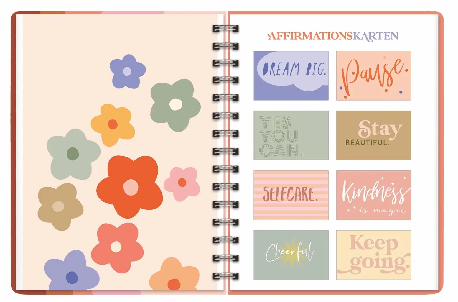 Bild: 9783756411856 | Happiness blooms from within Spiral-Kalenderbuch A5 2026 | Heye | Buch
