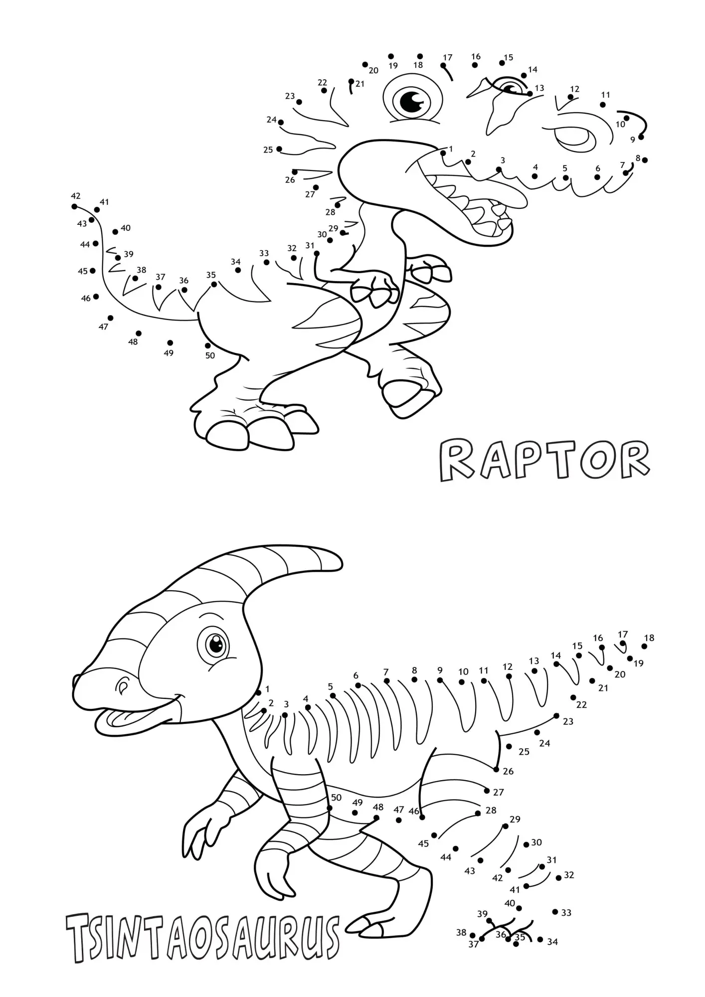 Bild: 9783986571856 | Punkt-zu-Punkt Dino-Malbuch | Josef Mickey Müller | Taschenbuch | 2025