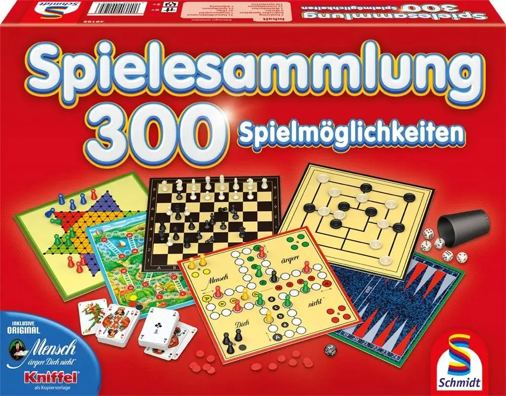 Cover: 4001504491956 | Spielesammlung 300 Spielmöglichkeiten - Rot | Spiel | Deutsch | 2024