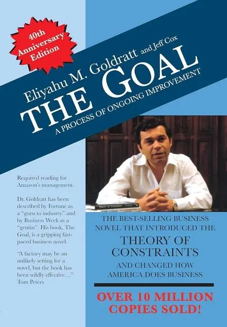 Cover: 9780884271956 | The Goal: 40th Anniversary Edition | A Process of Ongoing Improvement