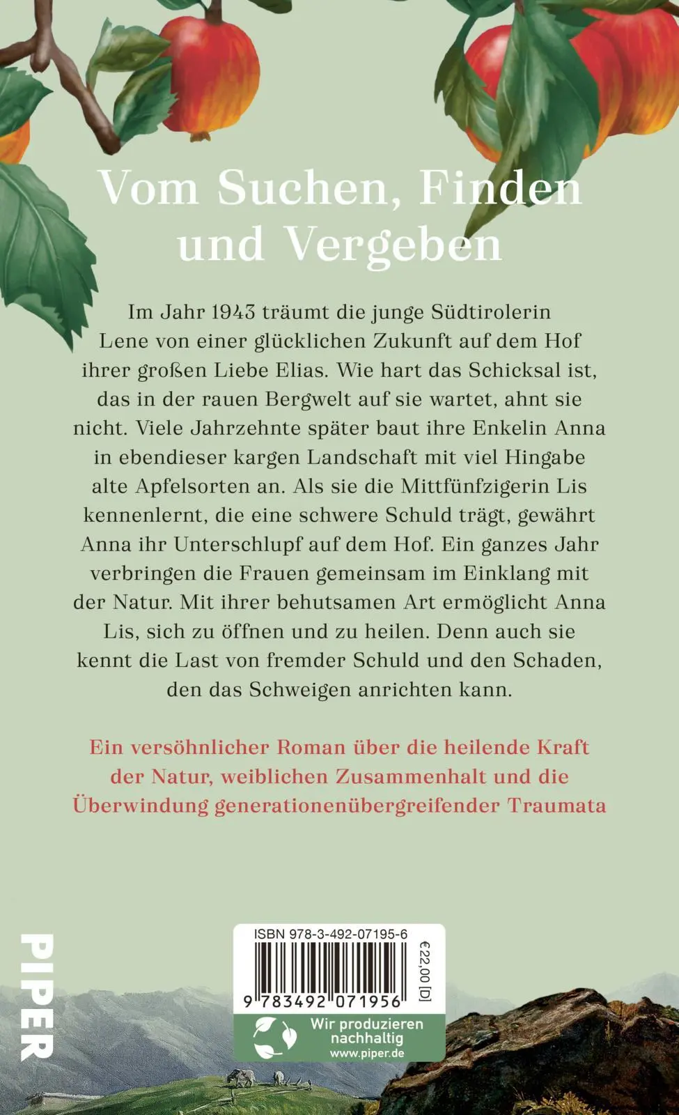 Rückseite: 9783492071956 | Späte Ernte | Nicole Wellemin | Buch | 352 S. | Deutsch | 2024