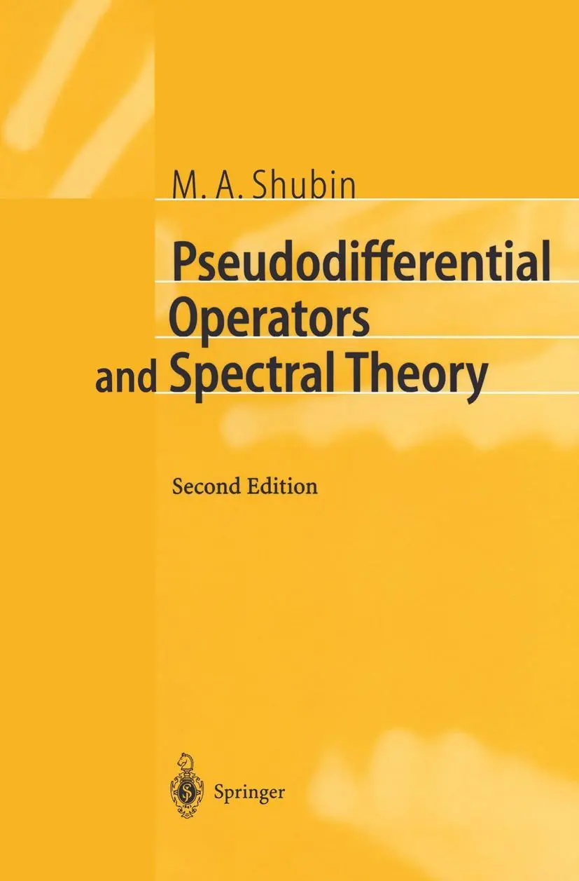 Cover: 9783540411956 | Pseudodifferential Operators and Spectral Theory | M. A. Shubin | Buch