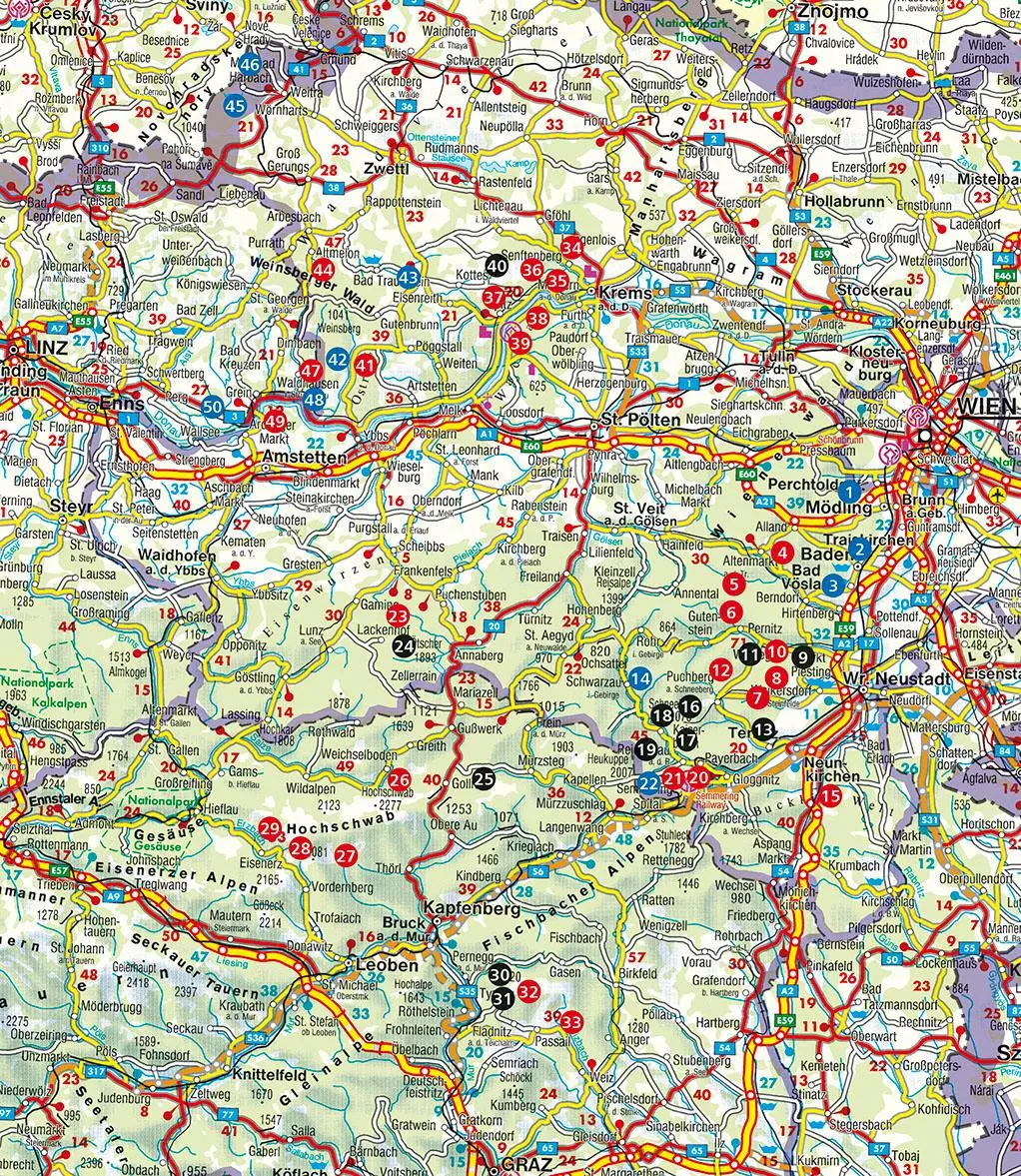 Bild: 9783763331956 | Wilde Wege Ostösterreich | Andreas Adelmann | Taschenbuch | 192 S.