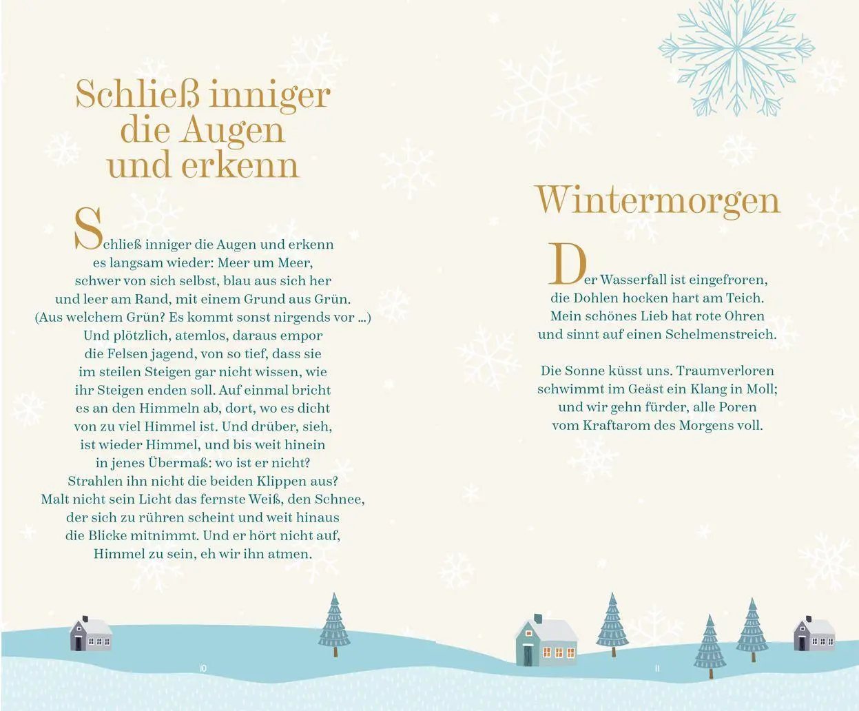 Bild: 9783799521956 | Wenn es nur einmal so ganz stille wäre | Winterspaziergang mit Rilke