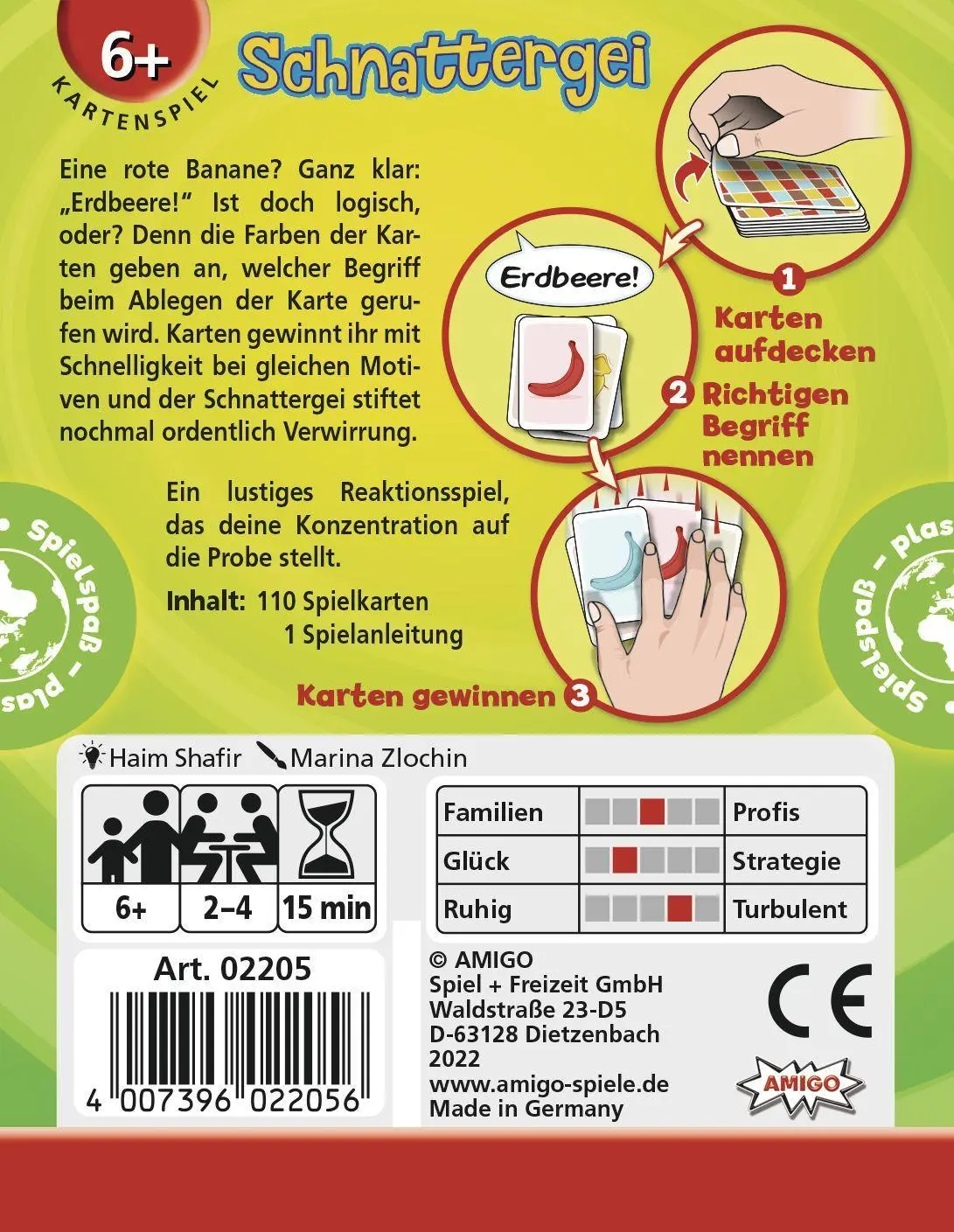 Bild: 4007396022056 | Schnattergei | Haim Shafir | Spiel | Brettspiel | 02205 | Deutsch