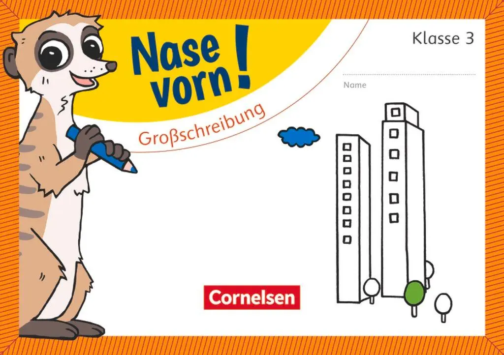 Cover: 9783060842056 | Nase vorn! - Deutsch 3. Schuljahr - Großschreibung | Übungsheft | Buch