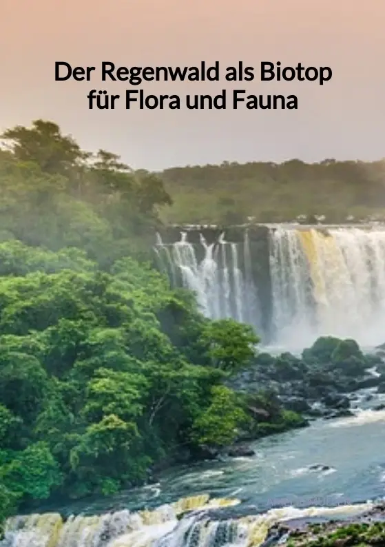 Cover: 9783347972056 | Der Regenwald als Biotop für Flora und Fauna | Amelie Müller | Buch