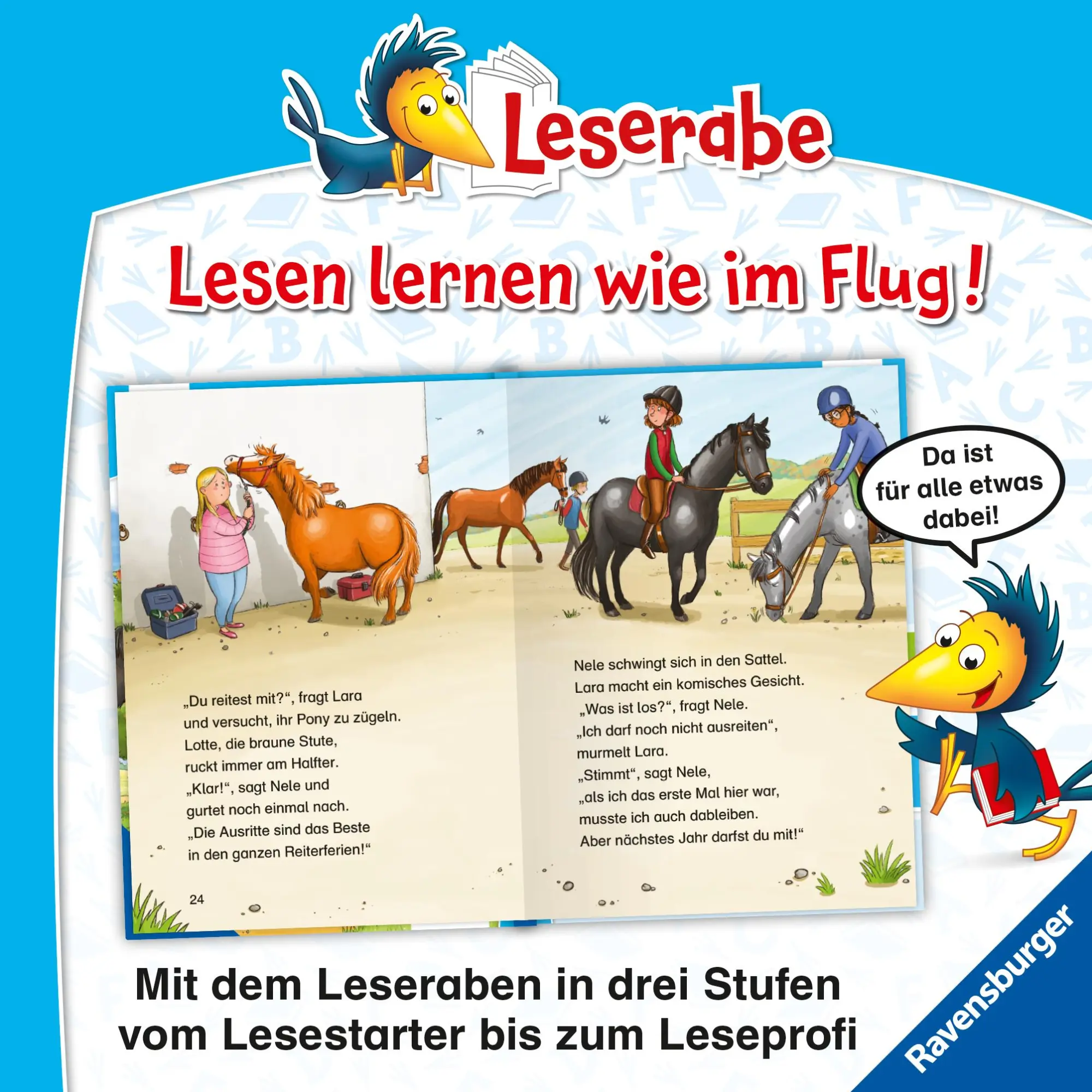 Bild: 9783473462056 | Leserabe 2. Lesestufe - Beste Freundinnen auf dem Reiterhof | Peters