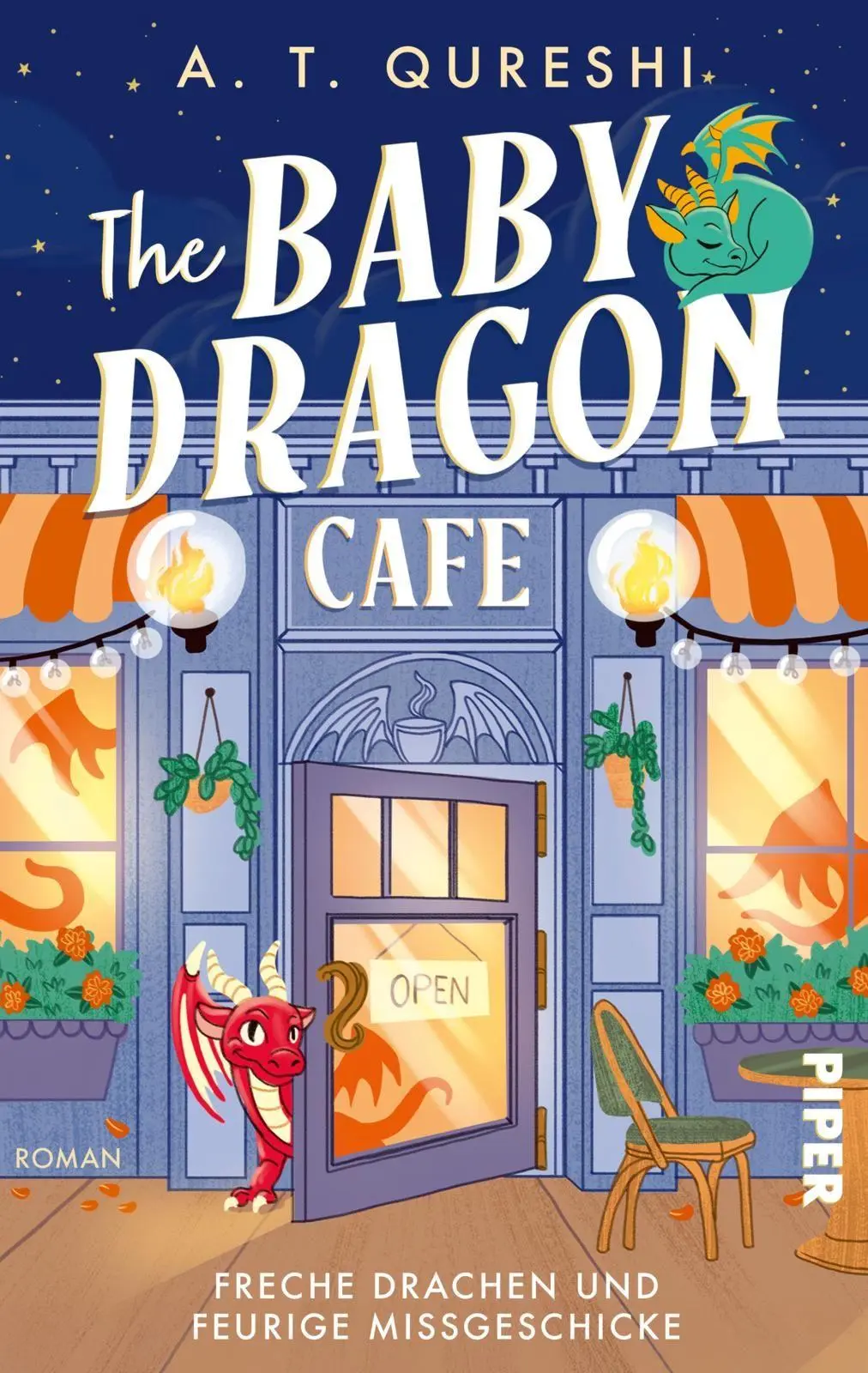 Cover: 9783492722056 | The Baby Dragon Café | A. T. Qureshi | Taschenbuch | 352 S. | Deutsch