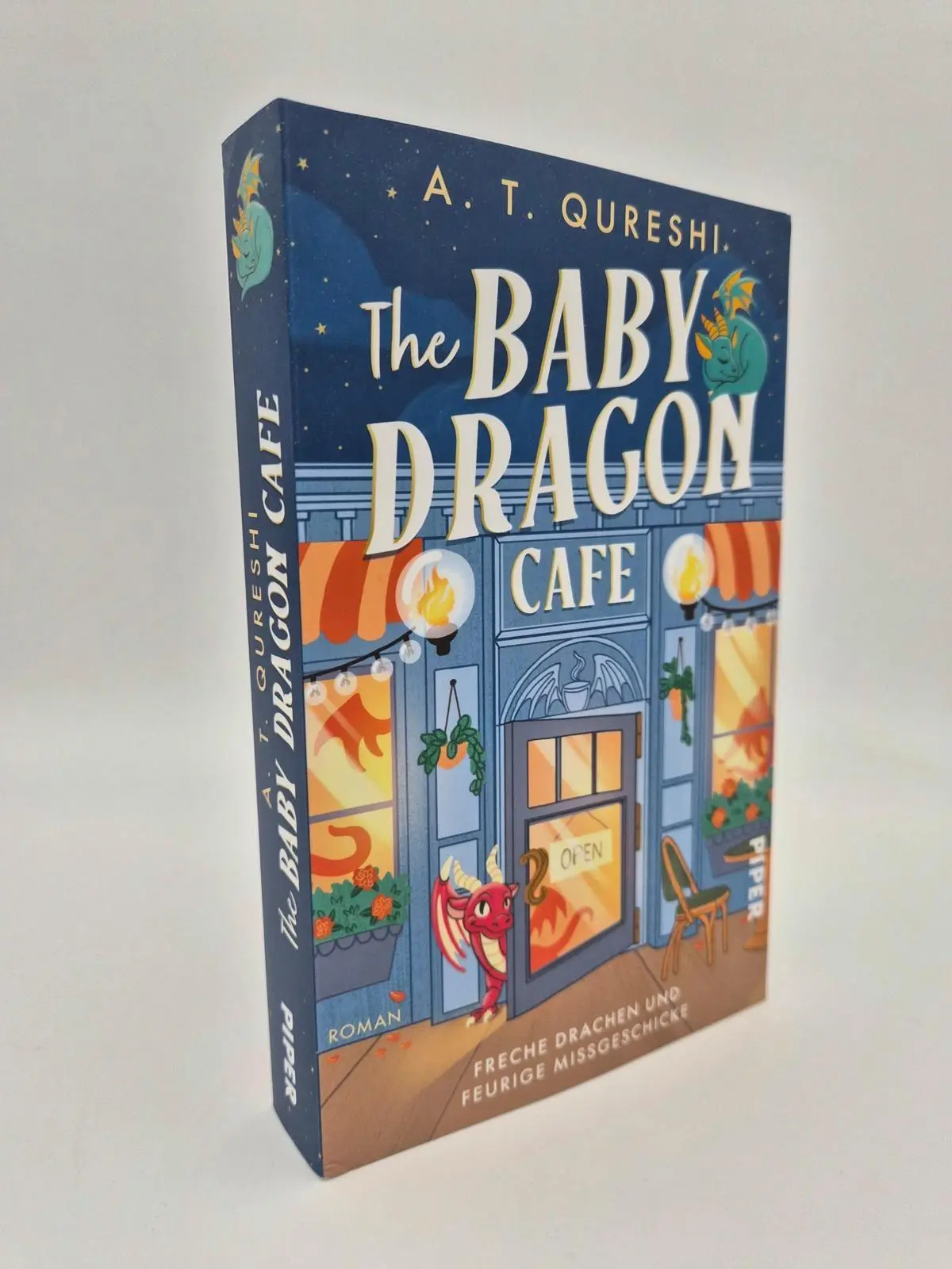 Bild: 9783492722056 | The Baby Dragon Café | A. T. Qureshi | Taschenbuch | 352 S. | Deutsch