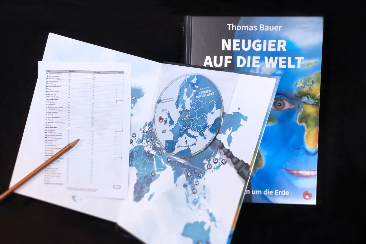 Bild: 9783959962056 | Neugier auf die Welt, m. 1 Audio-CD | In 80 Rätseln um die Erde | Buch