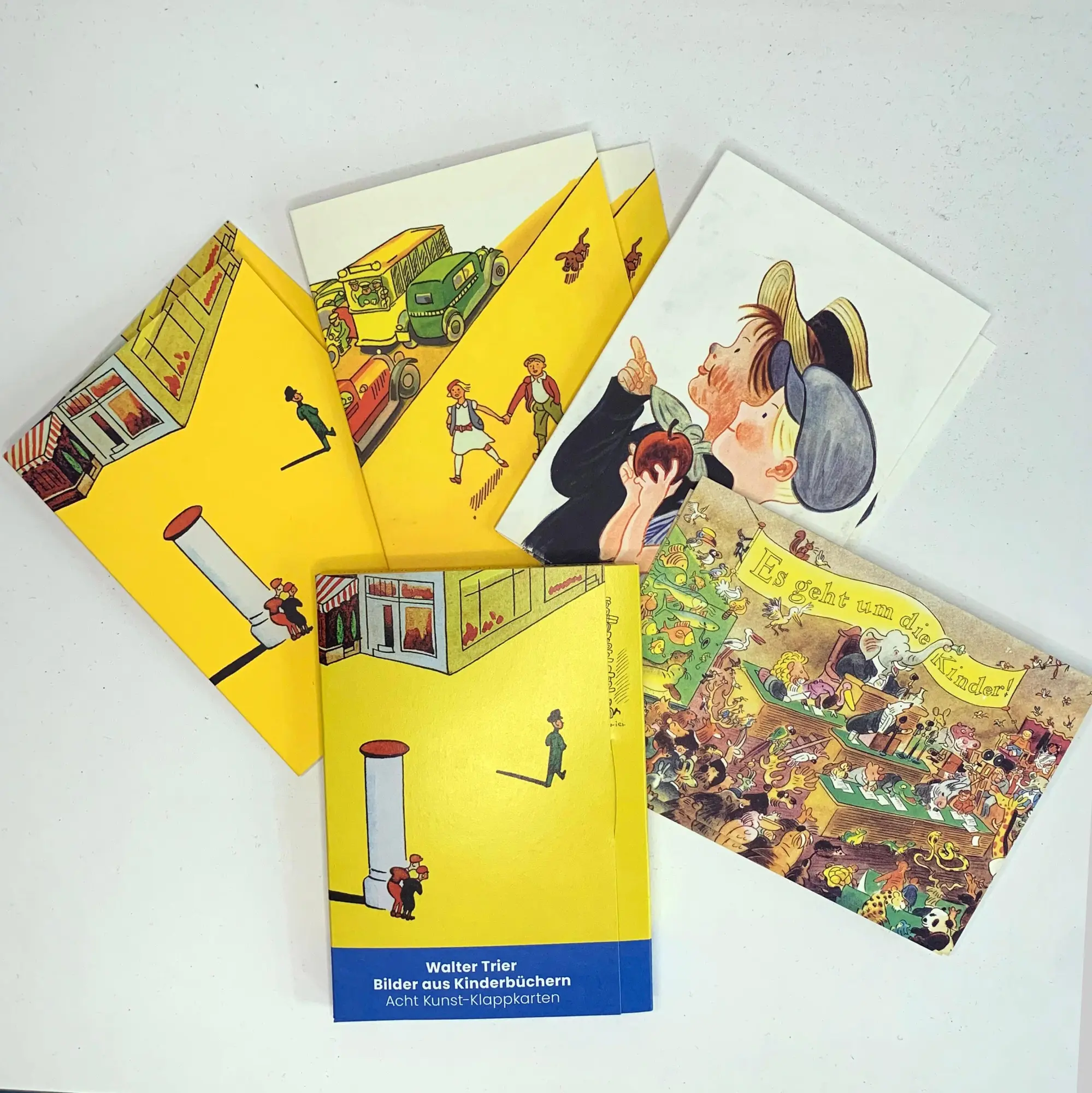 Cover: 9783968492056 | Walter Trier - Acht Kunst-Klappkarten | Walter Trier | Taschenbuch