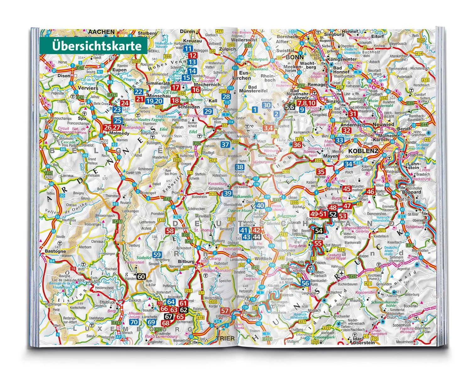 Bild: 9783991542056 | KOMPASS Wanderführer Eifel mit Mosel, Luxemburger Schweiz und Hohem...