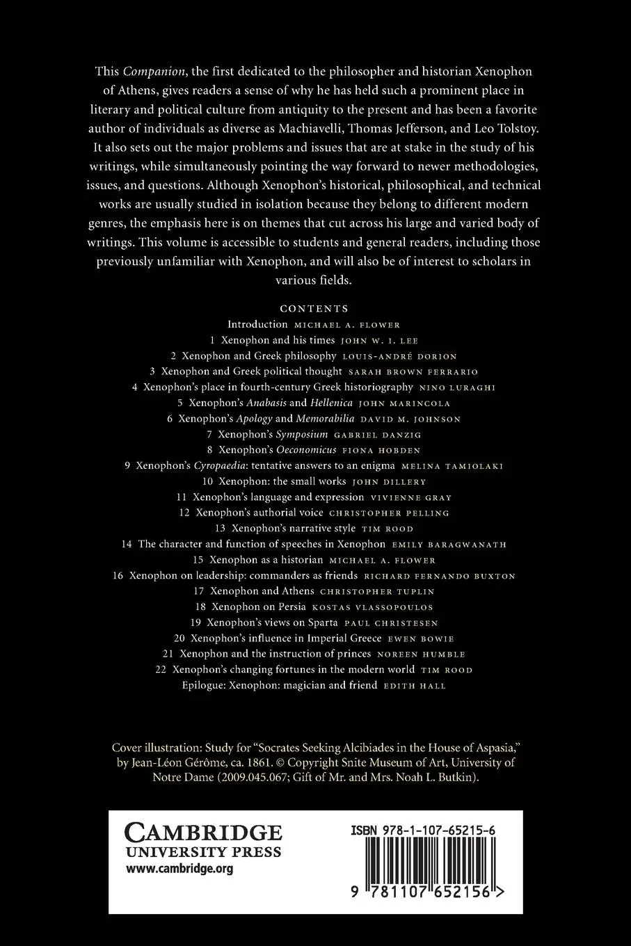 Rückseite: 9781107652156 | The Cambridge Companion to Xenophon | Michael A. Flower | Taschenbuch