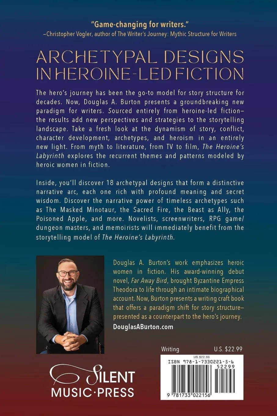 Rückseite: 9781733022156 | The Heroine's Labyrinth | Archetypal Designs in Heroine-Led Fiction