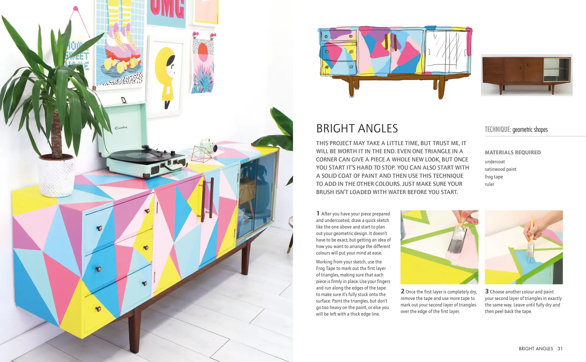Bild: 9781800652156 | Furniture Flips | 25 Bright and Vibrant Painted Furniture Projects