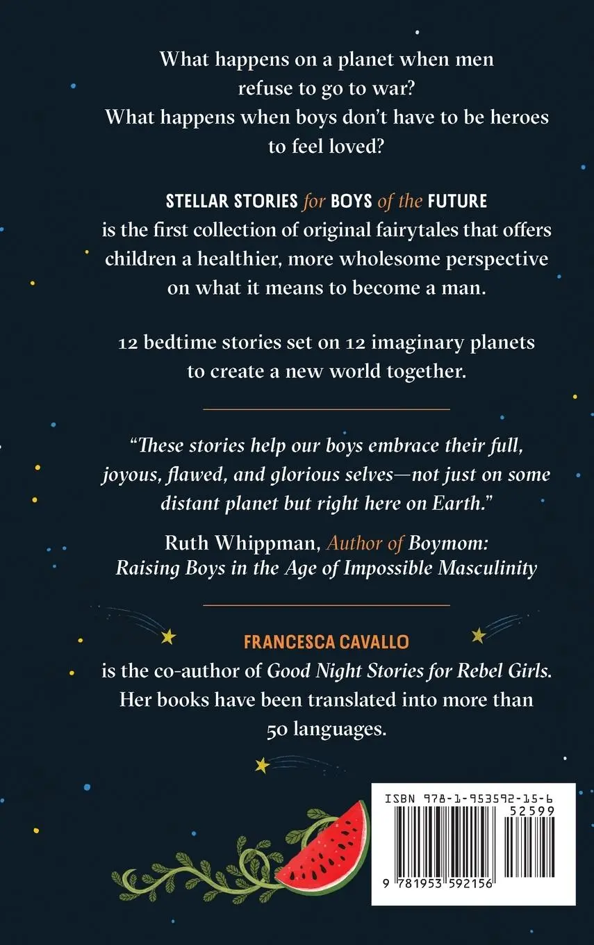 Rückseite: 9781953592156 | Stellar Stories for Boys of the Future | Francesca Cavallo | Buch