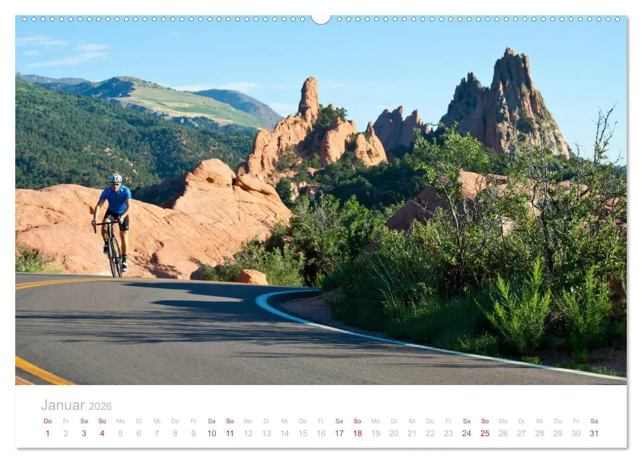 Bild: 9783457782156 | Colorado - Höhenrausch mit dem Rennrad (Wandkalender 2026 DIN A2...