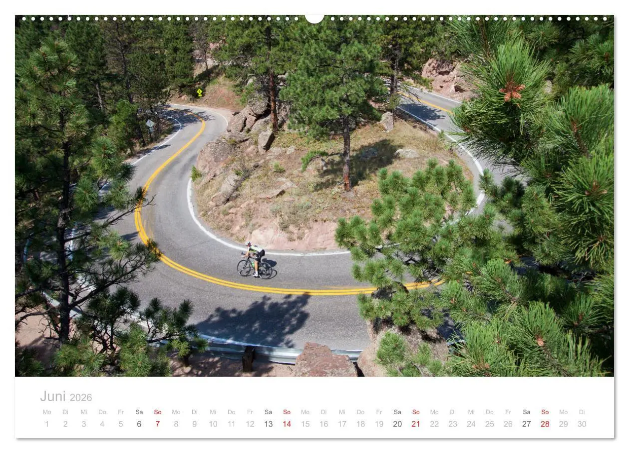 Bild: 9783457782156 | Colorado - Höhenrausch mit dem Rennrad (Wandkalender 2026 DIN A2...