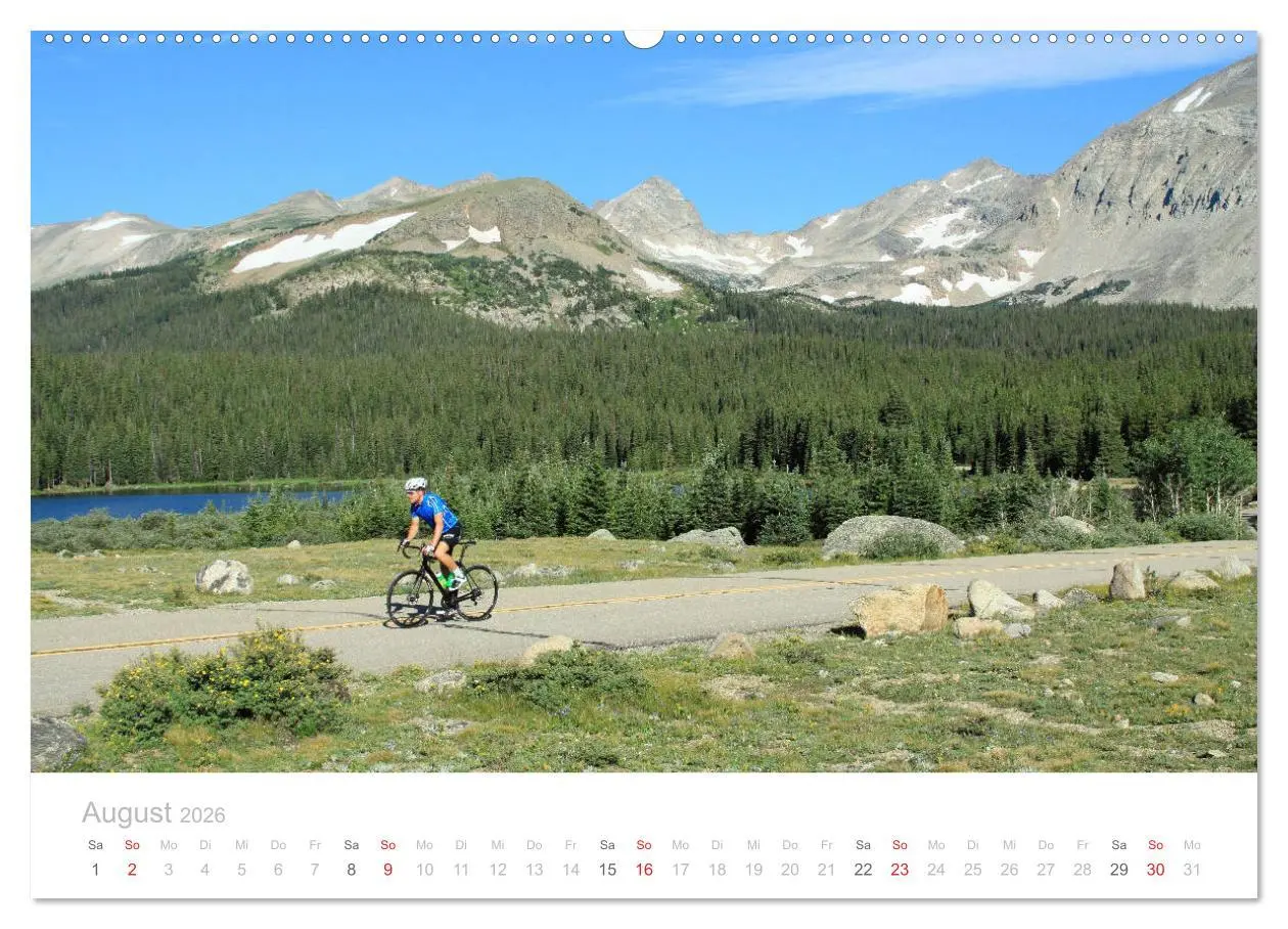 Bild: 9783457782156 | Colorado - Höhenrausch mit dem Rennrad (Wandkalender 2026 DIN A2...