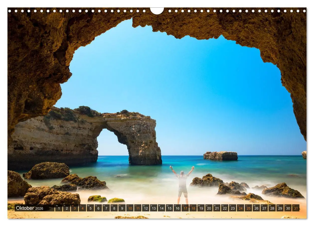 Bild: 9783457922156 | ALGARVE - Urlaub für die Seele (Wandkalender 2026 DIN A3 quer),...