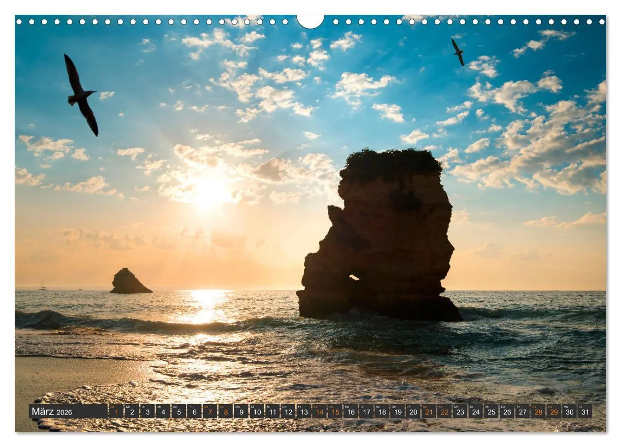 Bild: 9783457922156 | ALGARVE - Urlaub für die Seele (Wandkalender 2026 DIN A3 quer),...