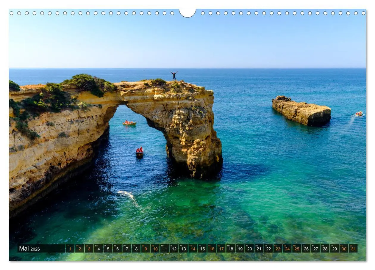 Bild: 9783457922156 | ALGARVE - Urlaub für die Seele (Wandkalender 2026 DIN A3 quer),...
